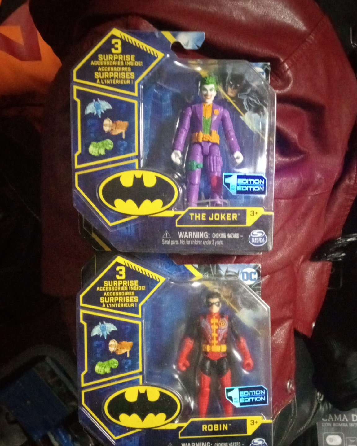Batman The Joker & Robin Action Figures - New in Box! thumbnail