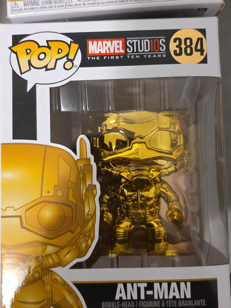 Funko Pop! Marvel Studios Ant-Man #384 - The First Ten Years image indicator(1)