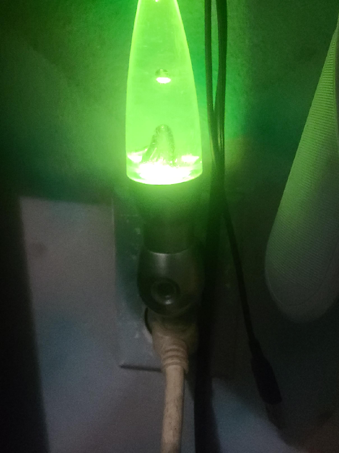 Green Lava Lamp