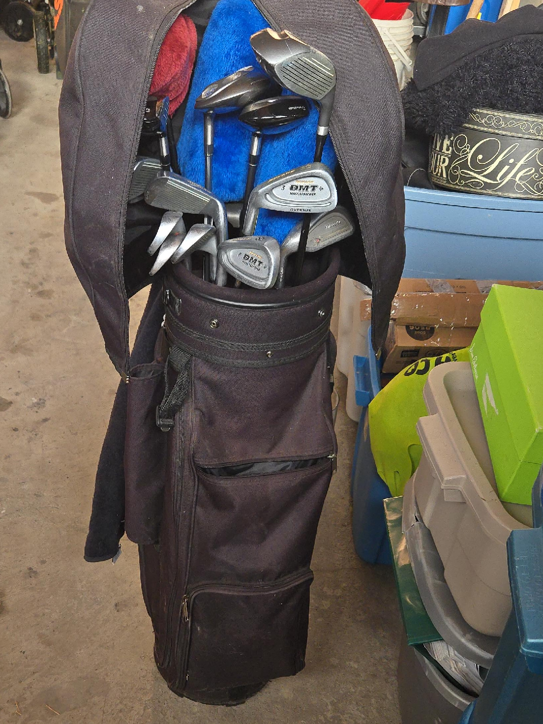 DMT Golf Club Set with Bag thumbnail