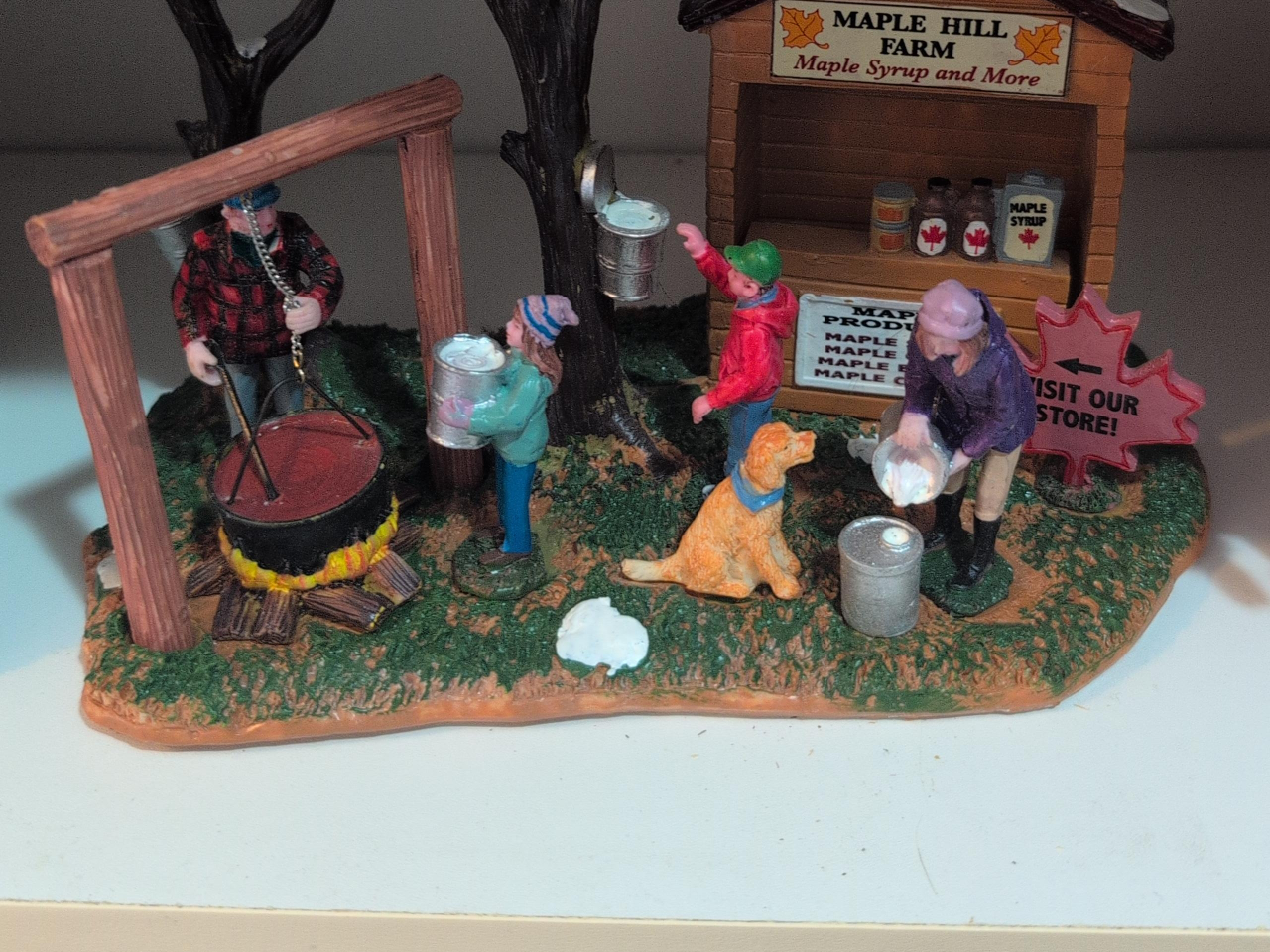 Maple Hill Farm Maple Syrup Figurine thumbnail
