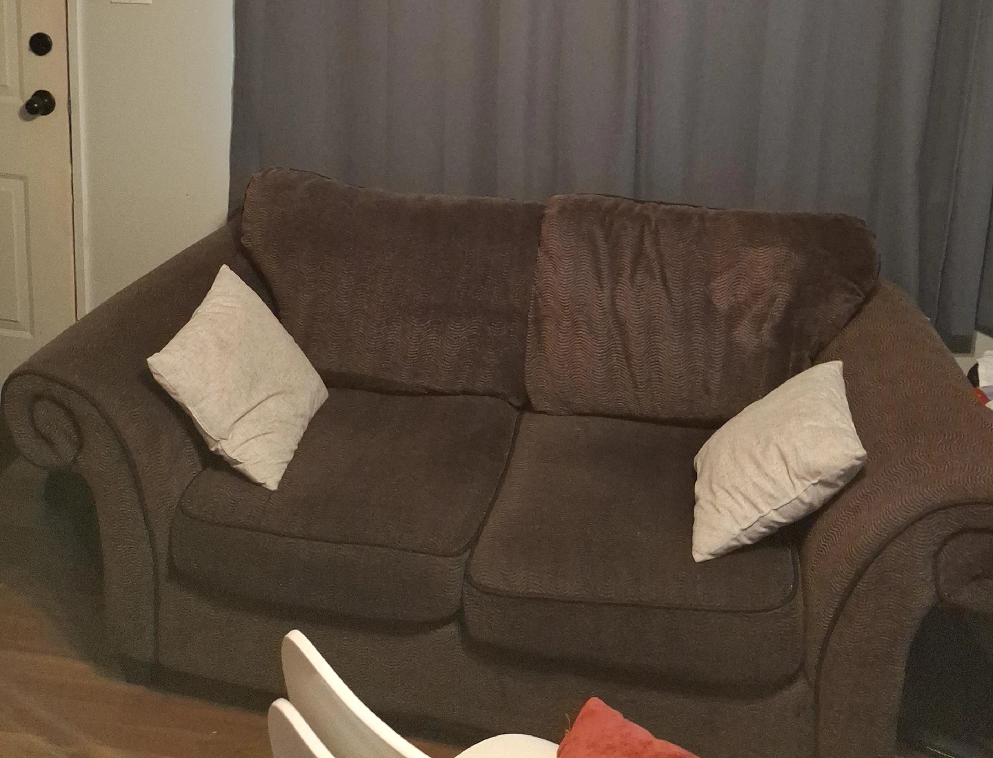 Brown Two-Seater Sofa thumbnail