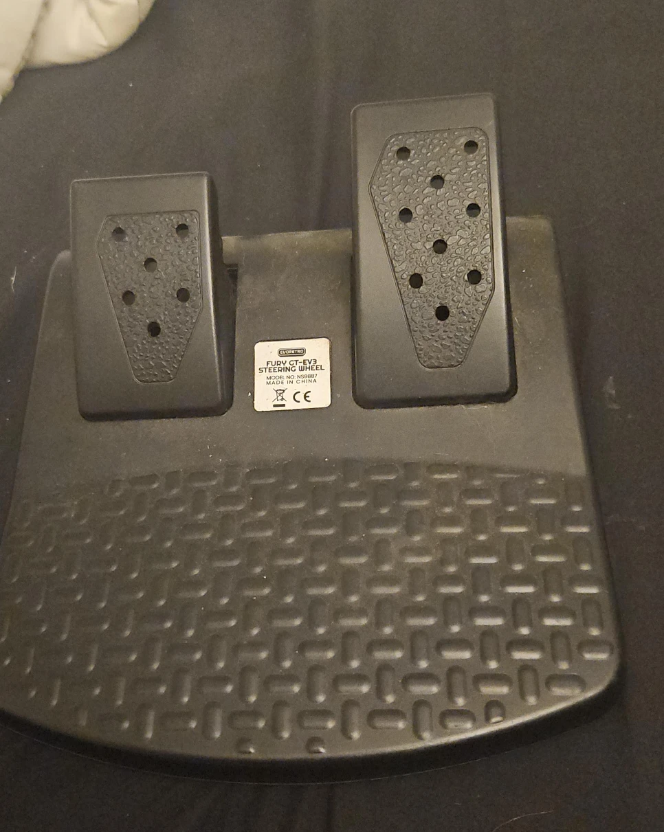 evoretro fury gt ev3 Steering Wheel Pedals