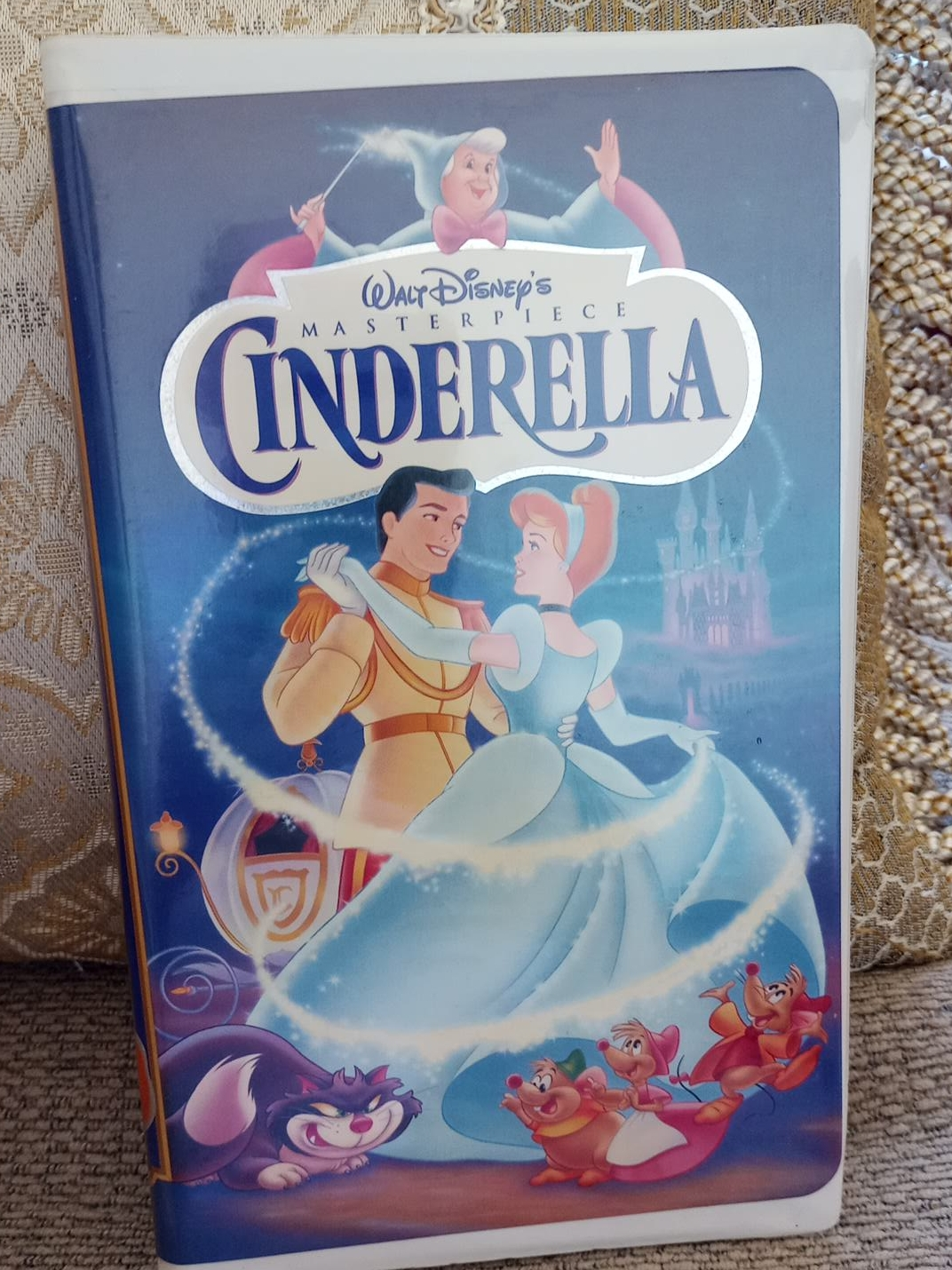Walt Disney's Cinderella Masterpiece VHS Tape thumbnail