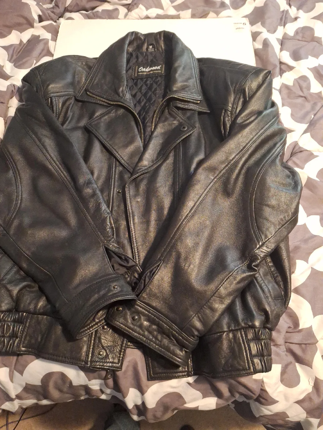 Oakwood Leather Jacket - Size M