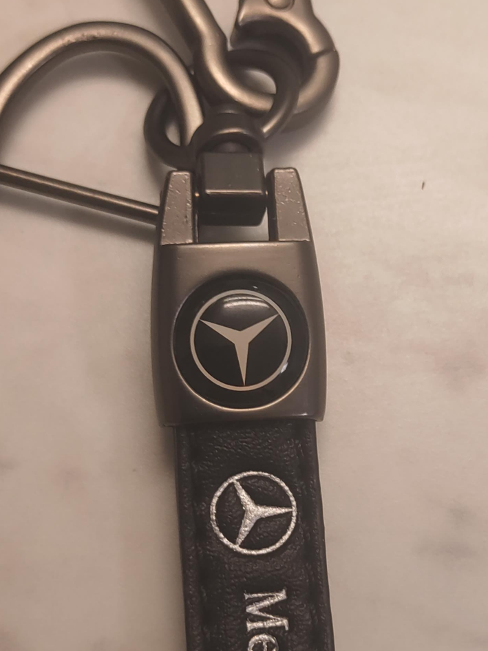Mercedes-Benz Leather Keychain