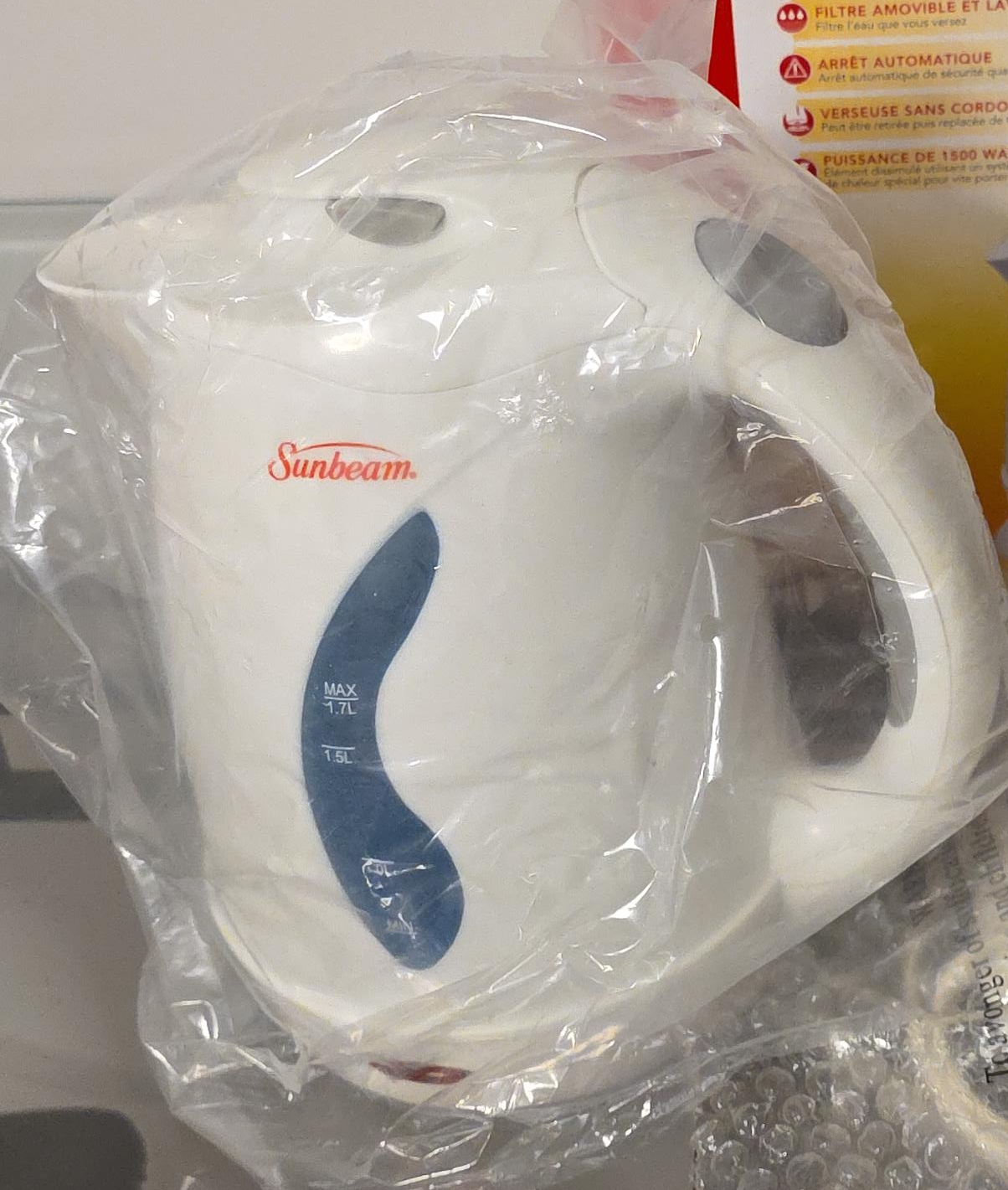 Sunbeam 1.7L Electric Kettle - New thumbnail