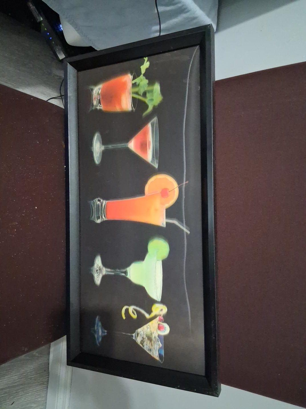Cocktail Drinks Framed Art