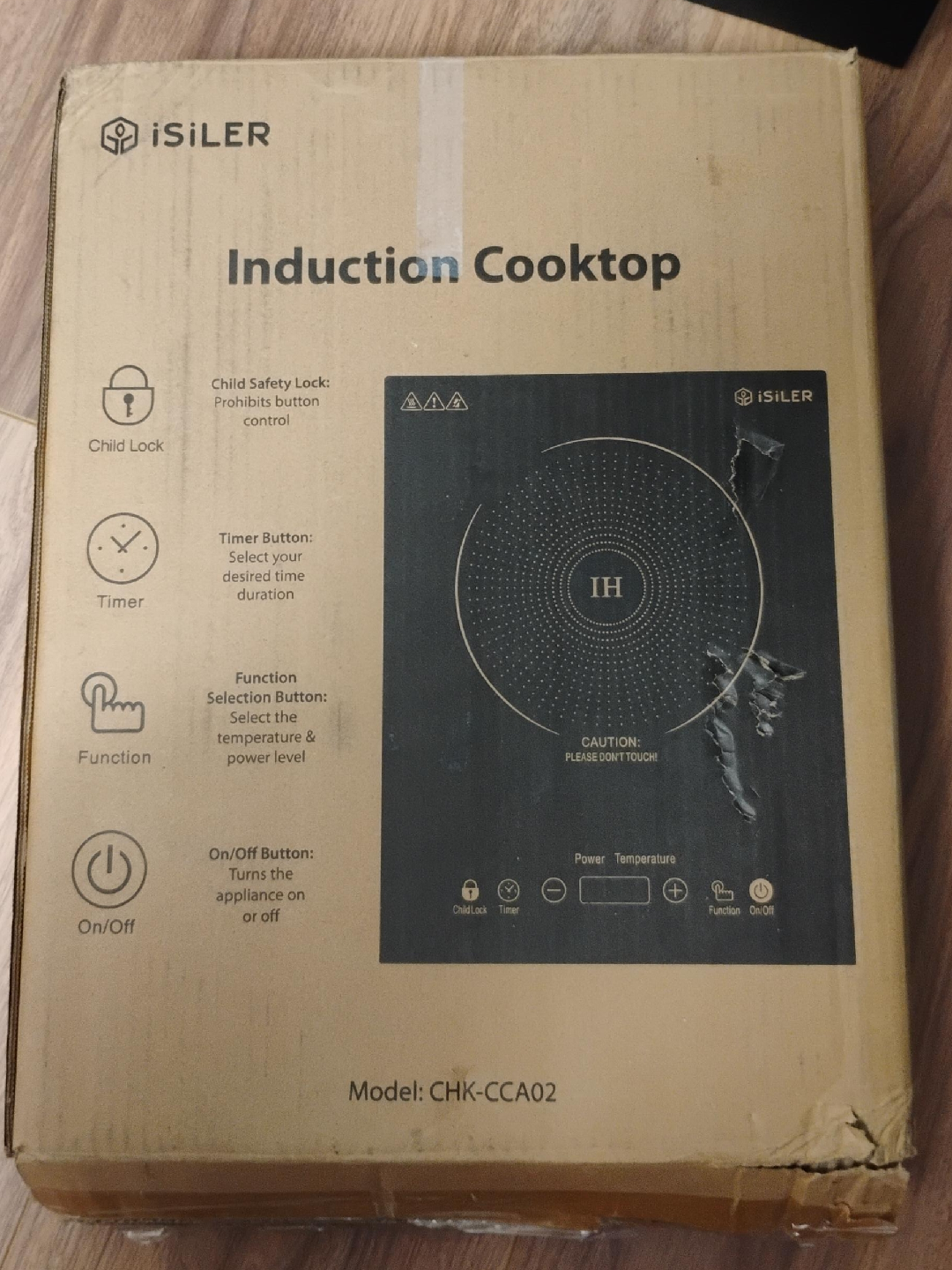 iSiLER Induction Cooktop - Model CHK-CCA02 thumbnail