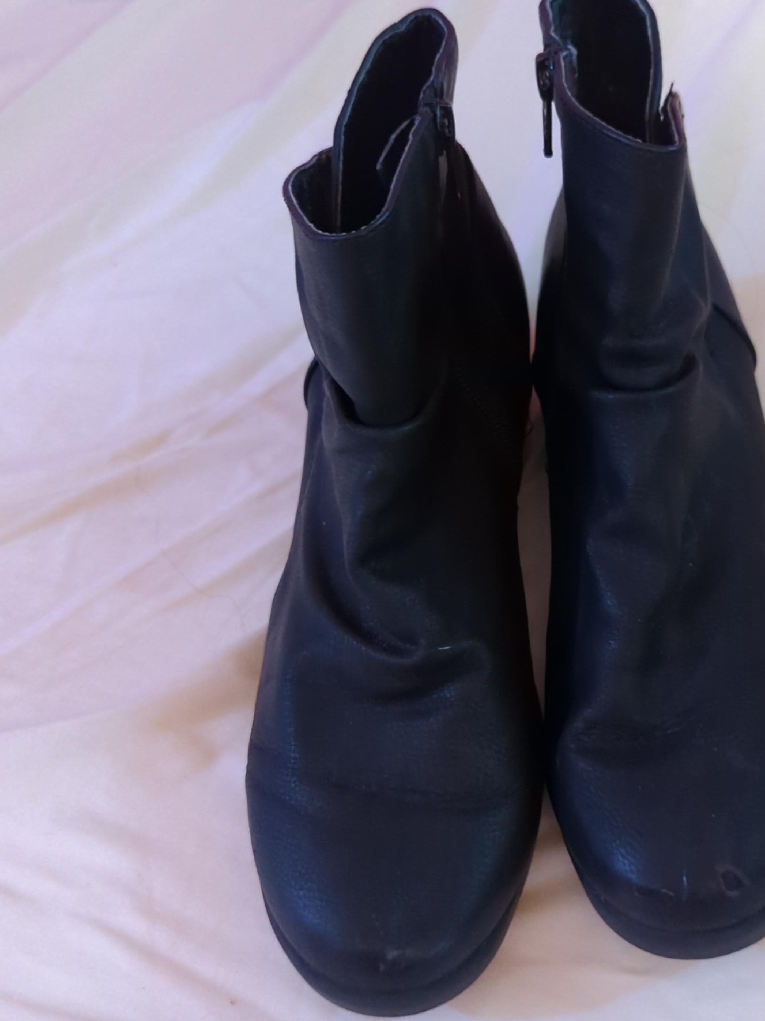 Black Ankle Boots - Size 6.5 thumbnail