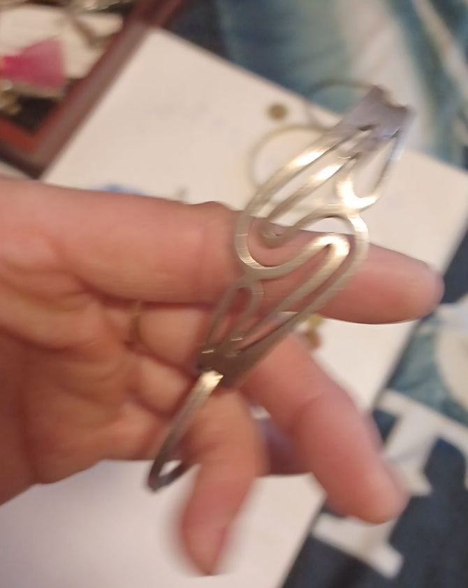 Silver Bangle Bracelet