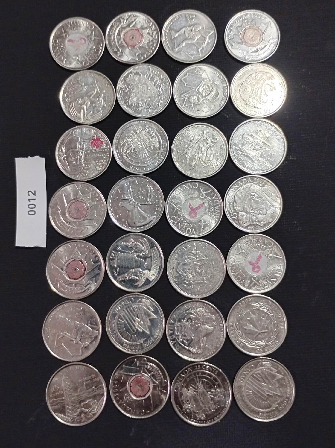 Canadian Commemorative Quarters Collection
