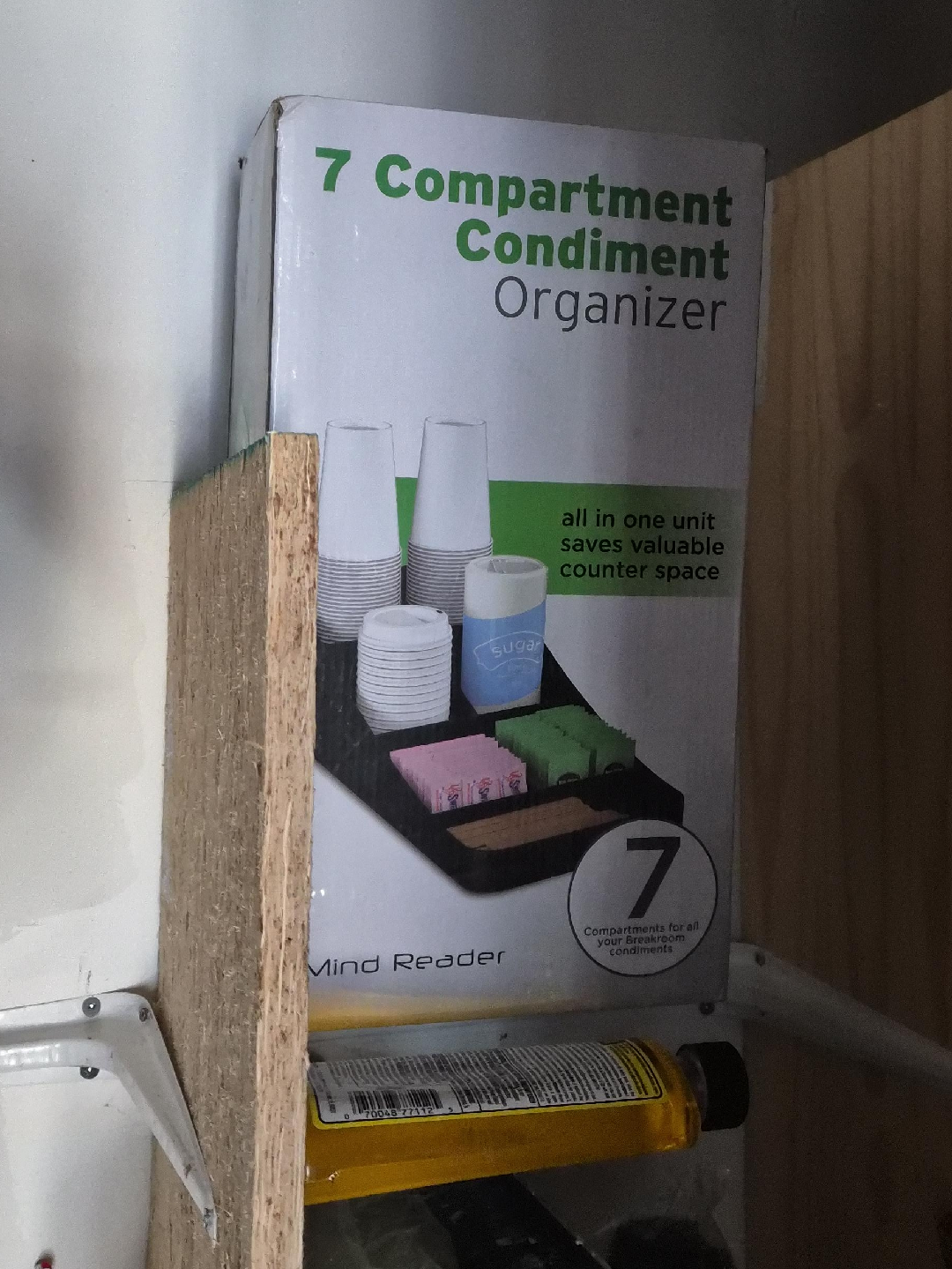 Mind Reader 7 Compartment Condiment Organizer thumbnail
