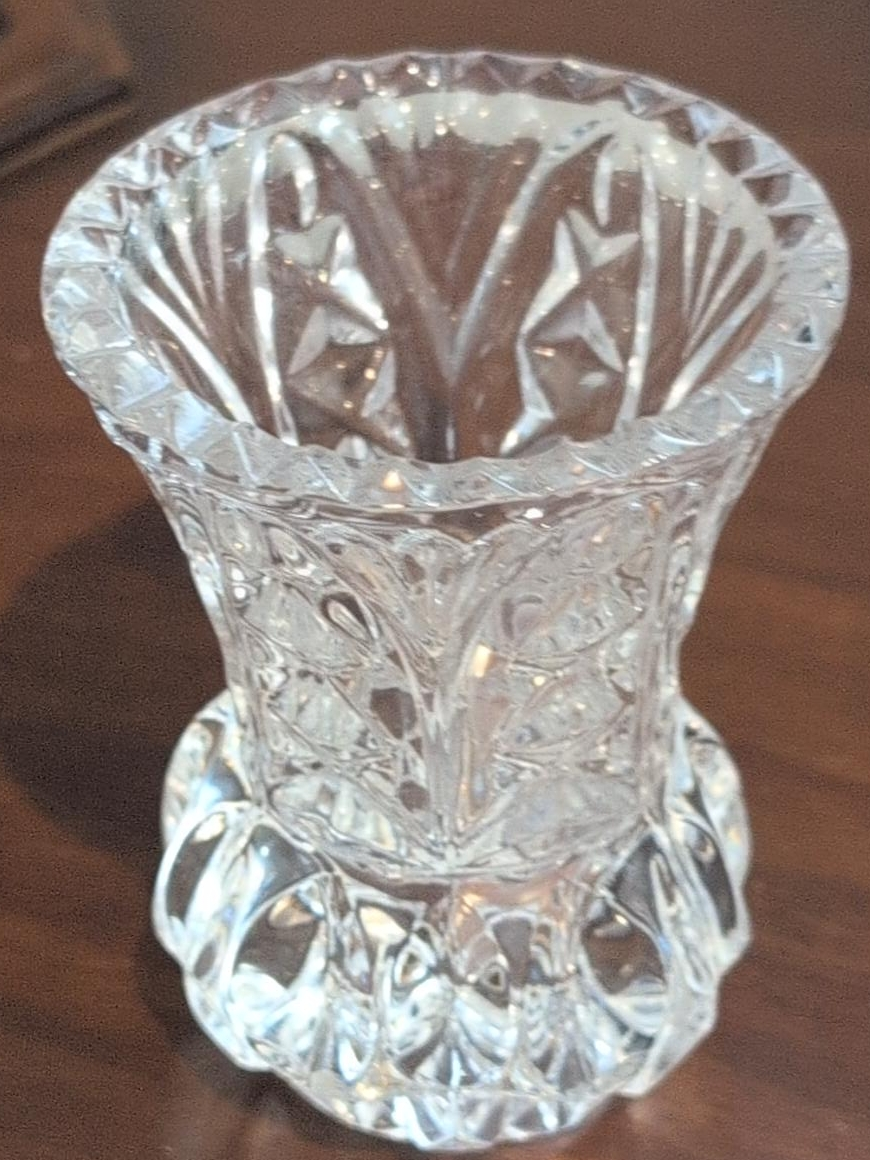 Crystal Glass Vase thumbnail