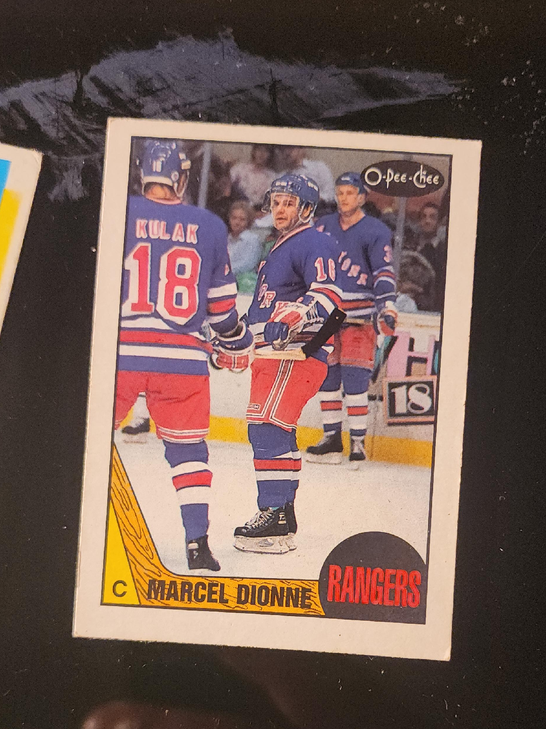 Marcel Dionne Rangers O-Pee-Chee Hockey Card thumbnail