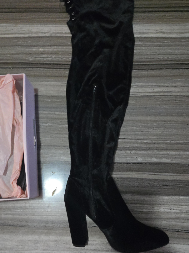 Black Over-the-Knee Boots thumbnail