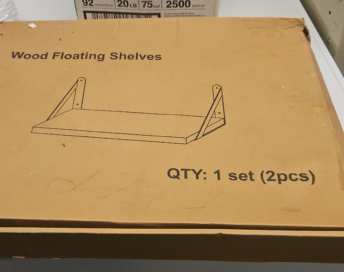 Wood Floating Shelves (2pcs) thumbnail