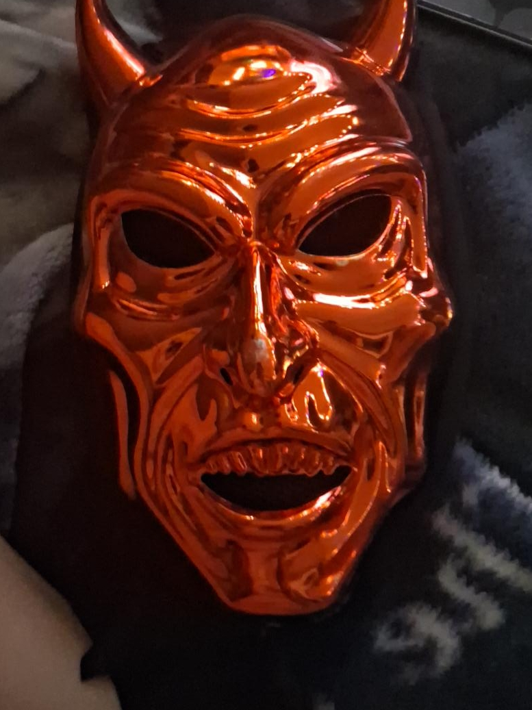 Orange Devil Mask thumbnail