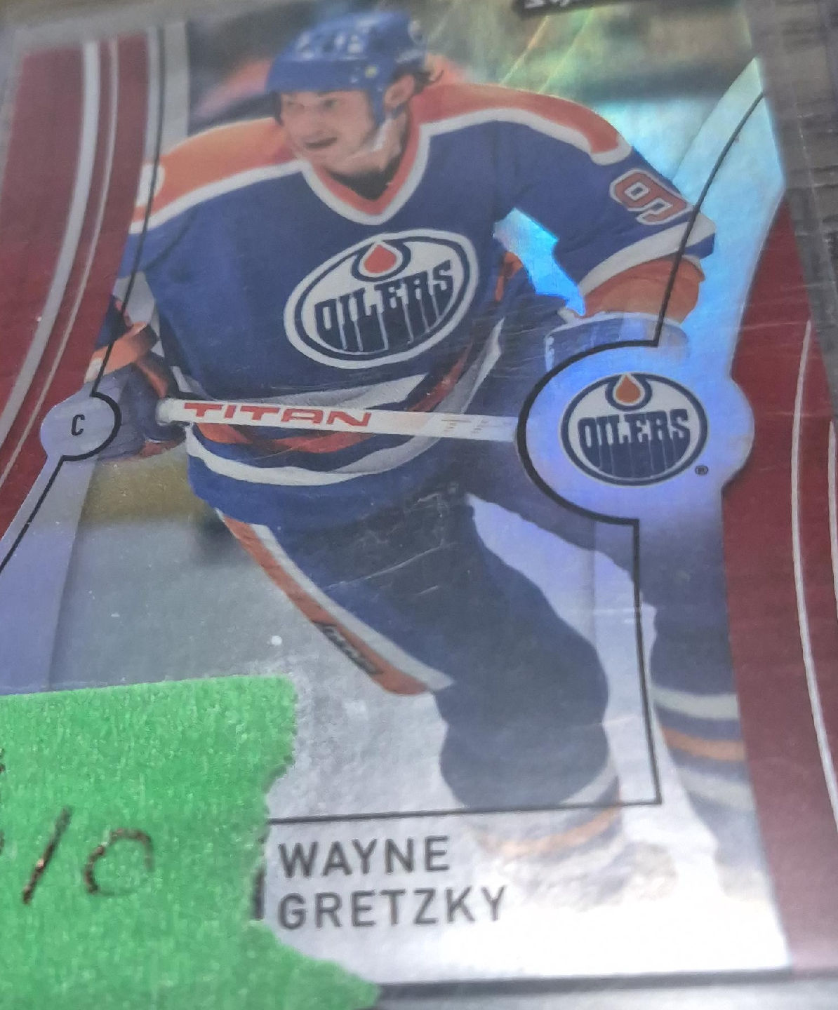 Wayne Gretzky Oilers Hockey Card thumbnail