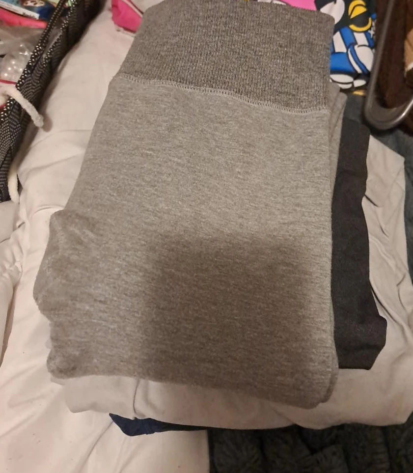 Grey Fleece Lined Leggings