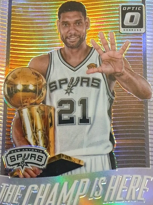 Donruss Optic The Champ Is Here - Tim Duncan thumbnail