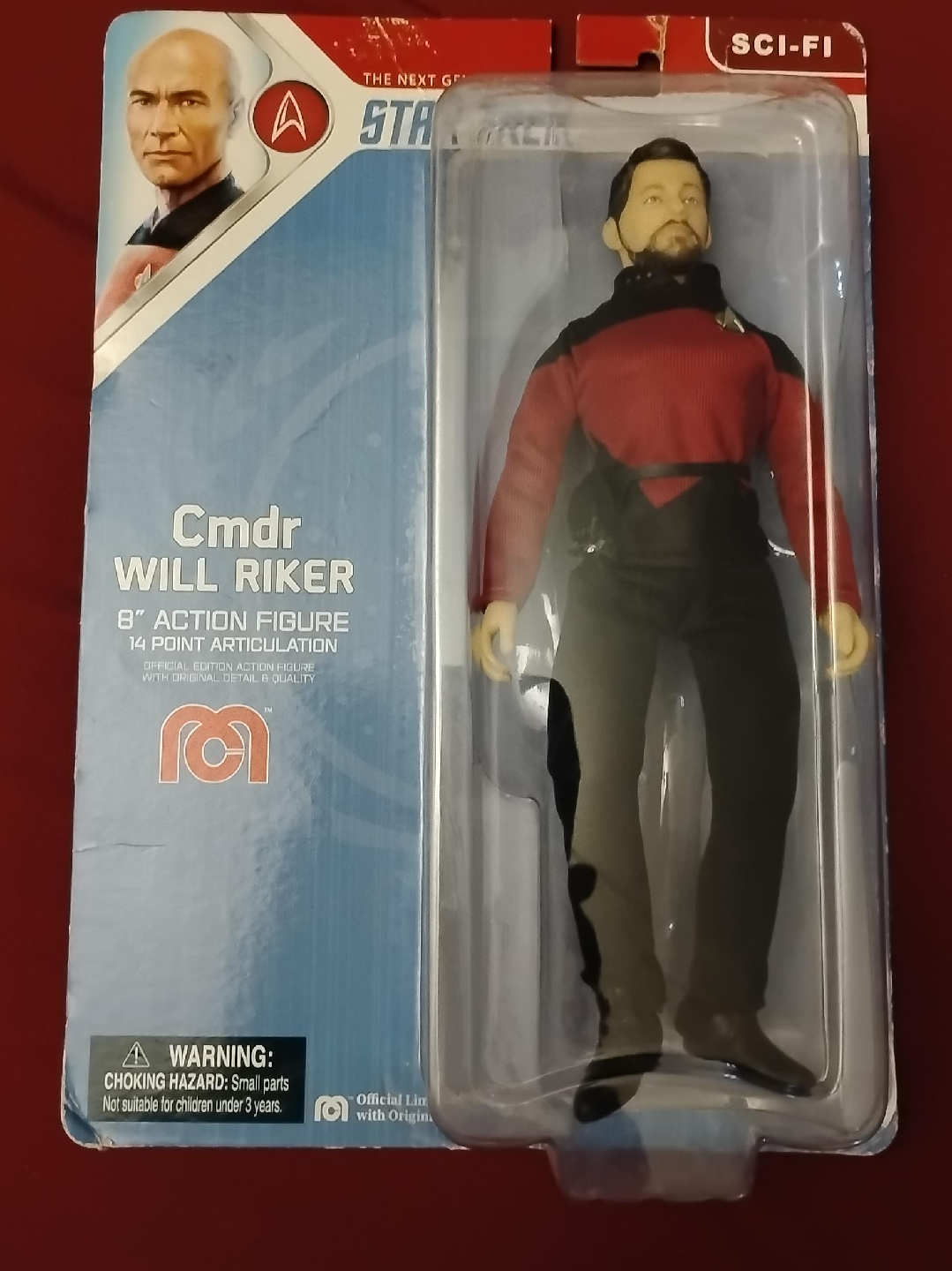 Cmdr Will Riker 8" Action Figure thumbnail