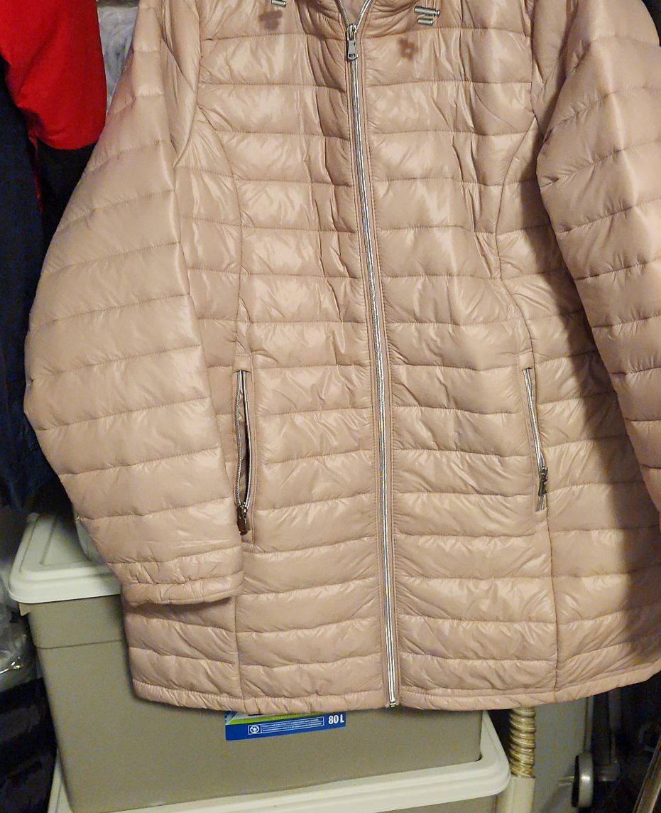 Pink Puffer Coat thumbnail
