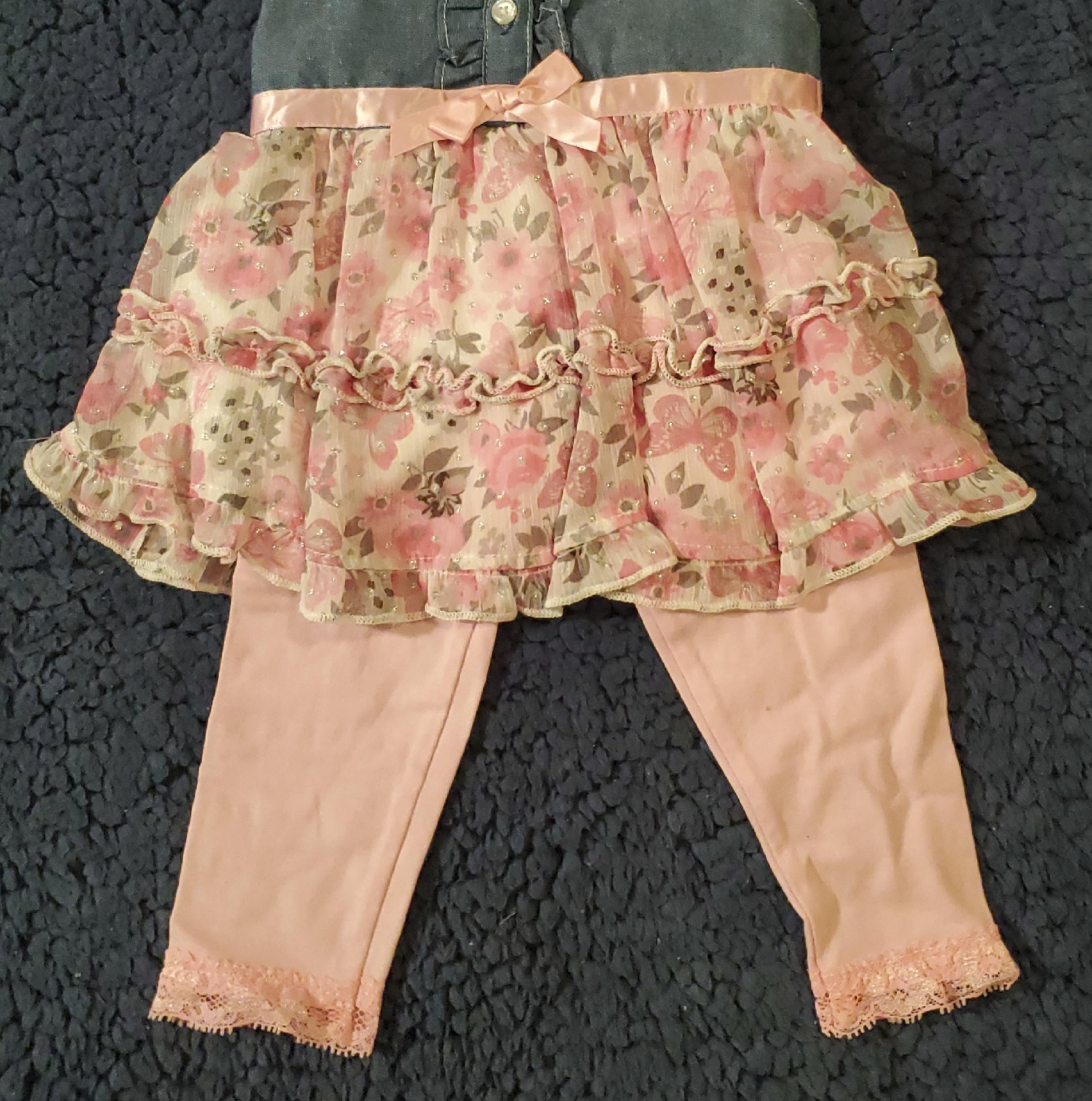 Floral Dress with Leggings thumbnail