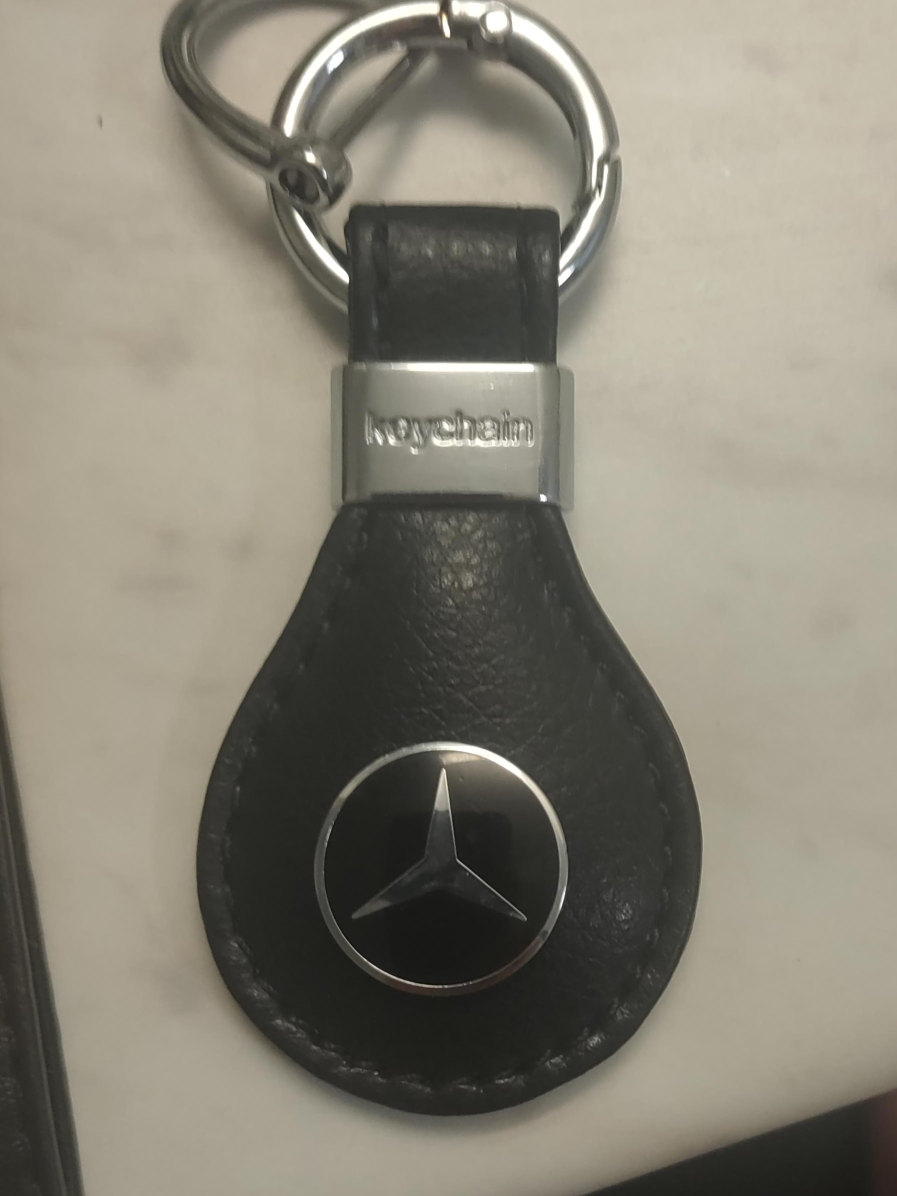 Mercedes-Benz Leather Keychain