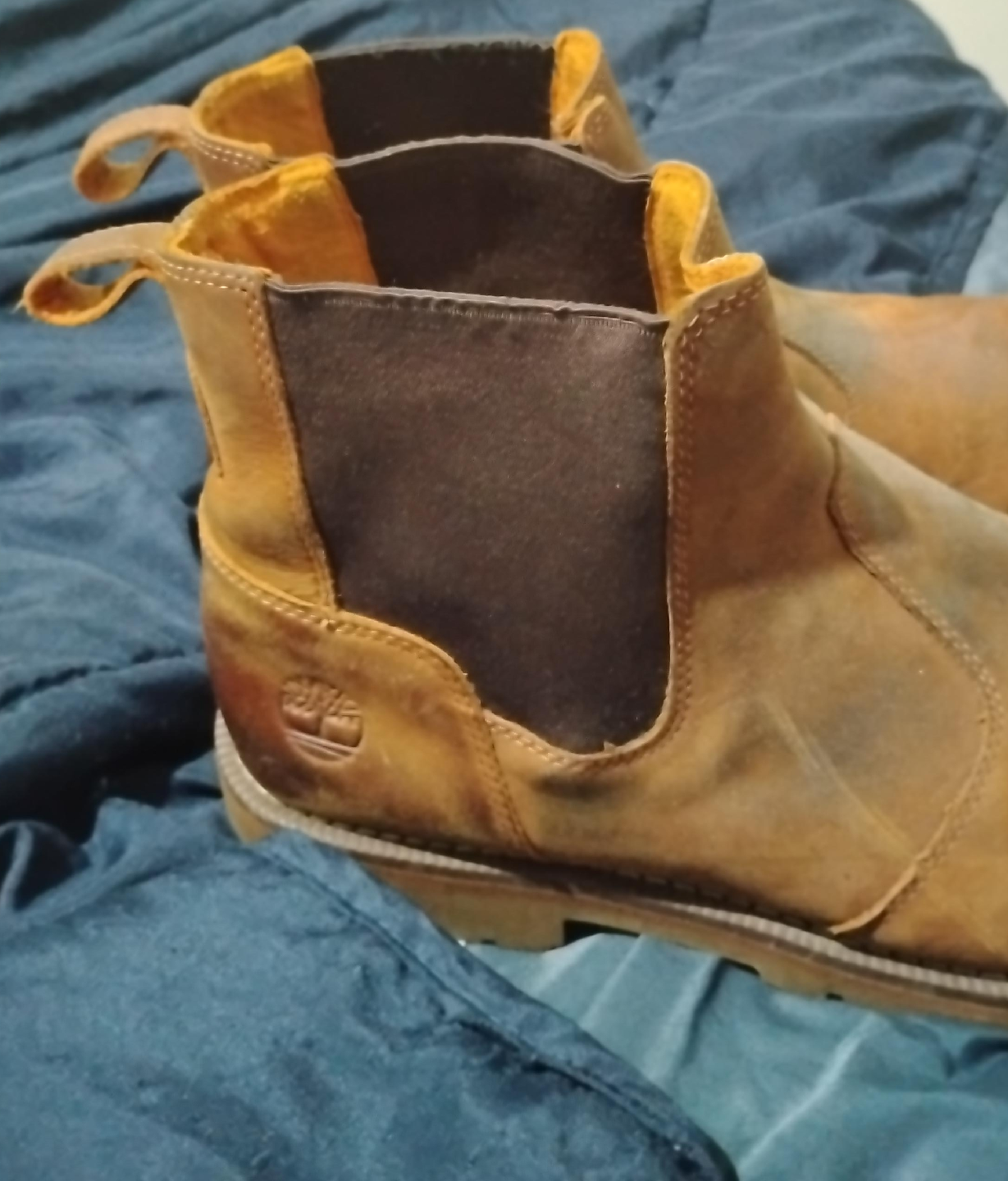 Timberland Brown Leather Chelsea Boots