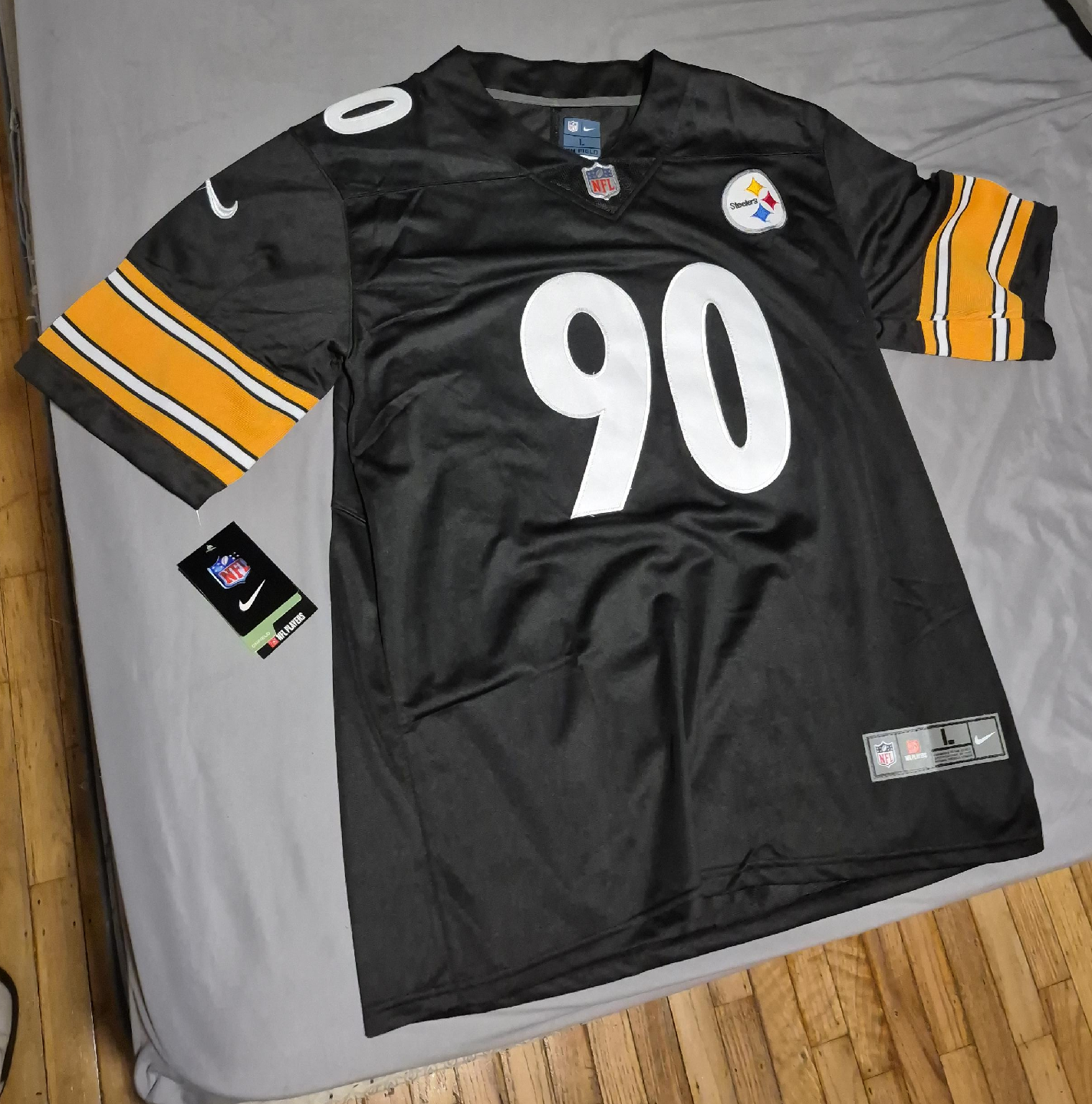 Nike Steelers Watt #90 Jersey - Size L thumbnail
