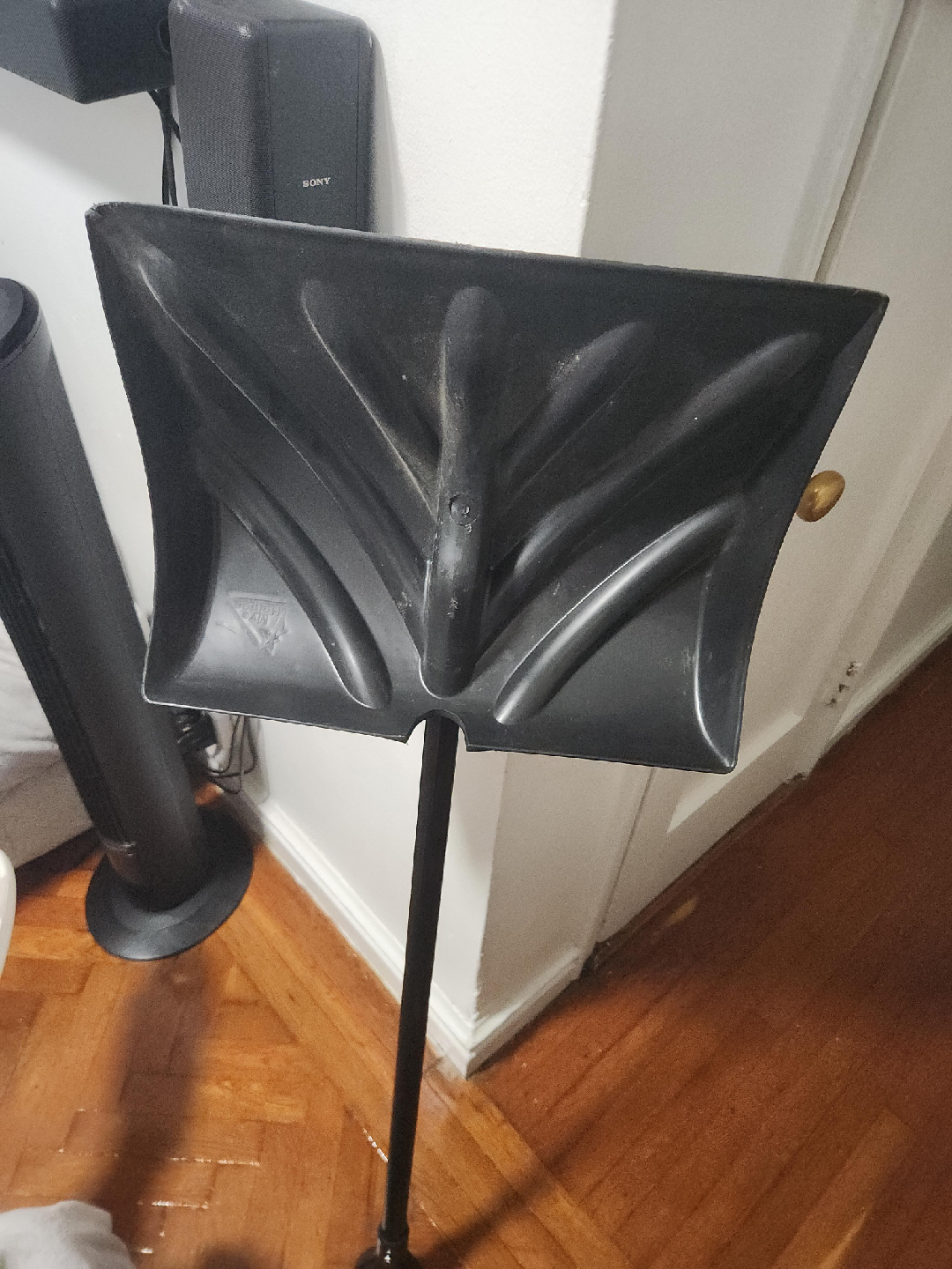 Black Snow Shovel with Stand thumbnail