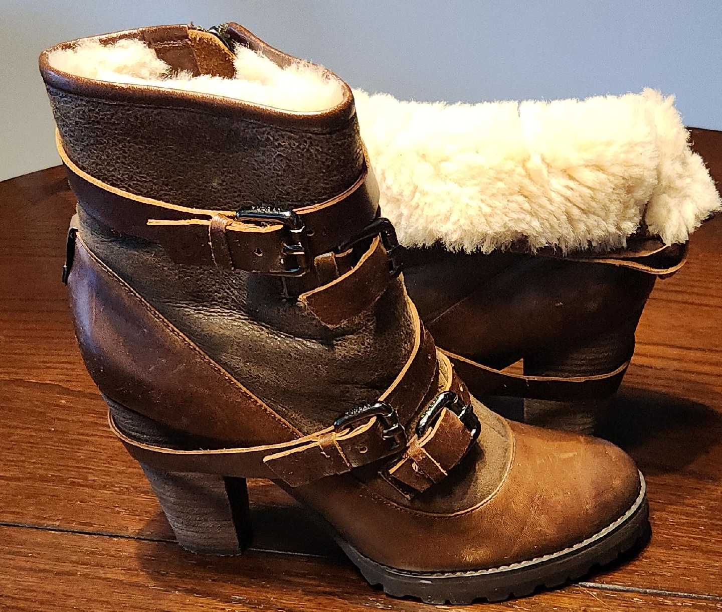 Rudsak Brown Leather Ankle Boots