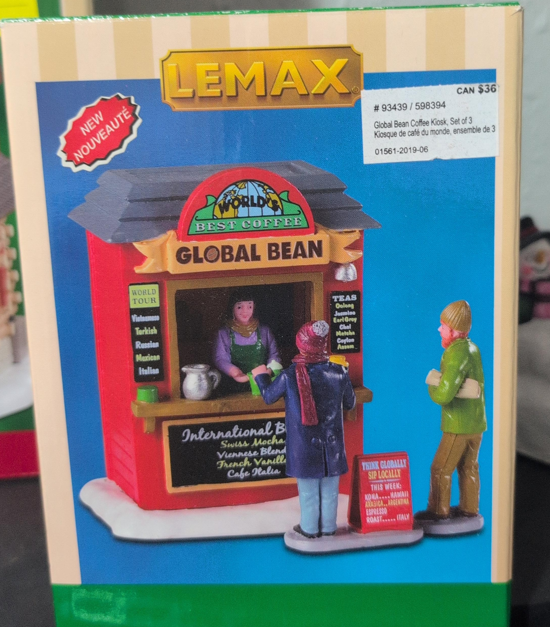 Lemax Global Bean Coffee Kiosk Set thumbnail