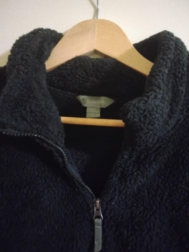 Cloudveil Black Fleece Jacket - Size Large thumbnail