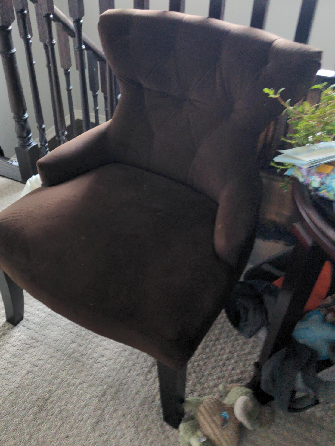 Brown Armchair x2 thumbnail