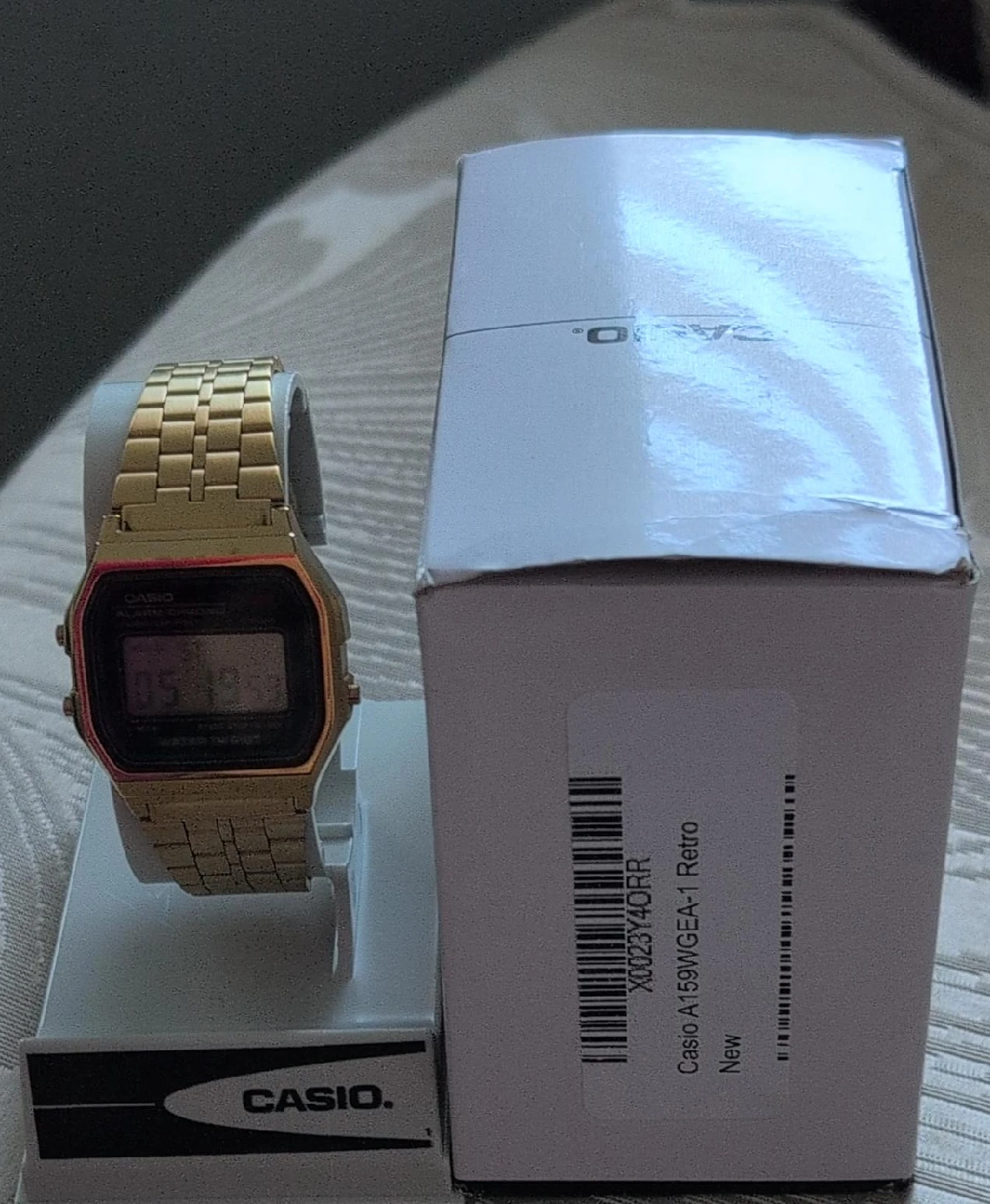 New Casio A159WGEA-1 Retro Gold Watch thumbnail