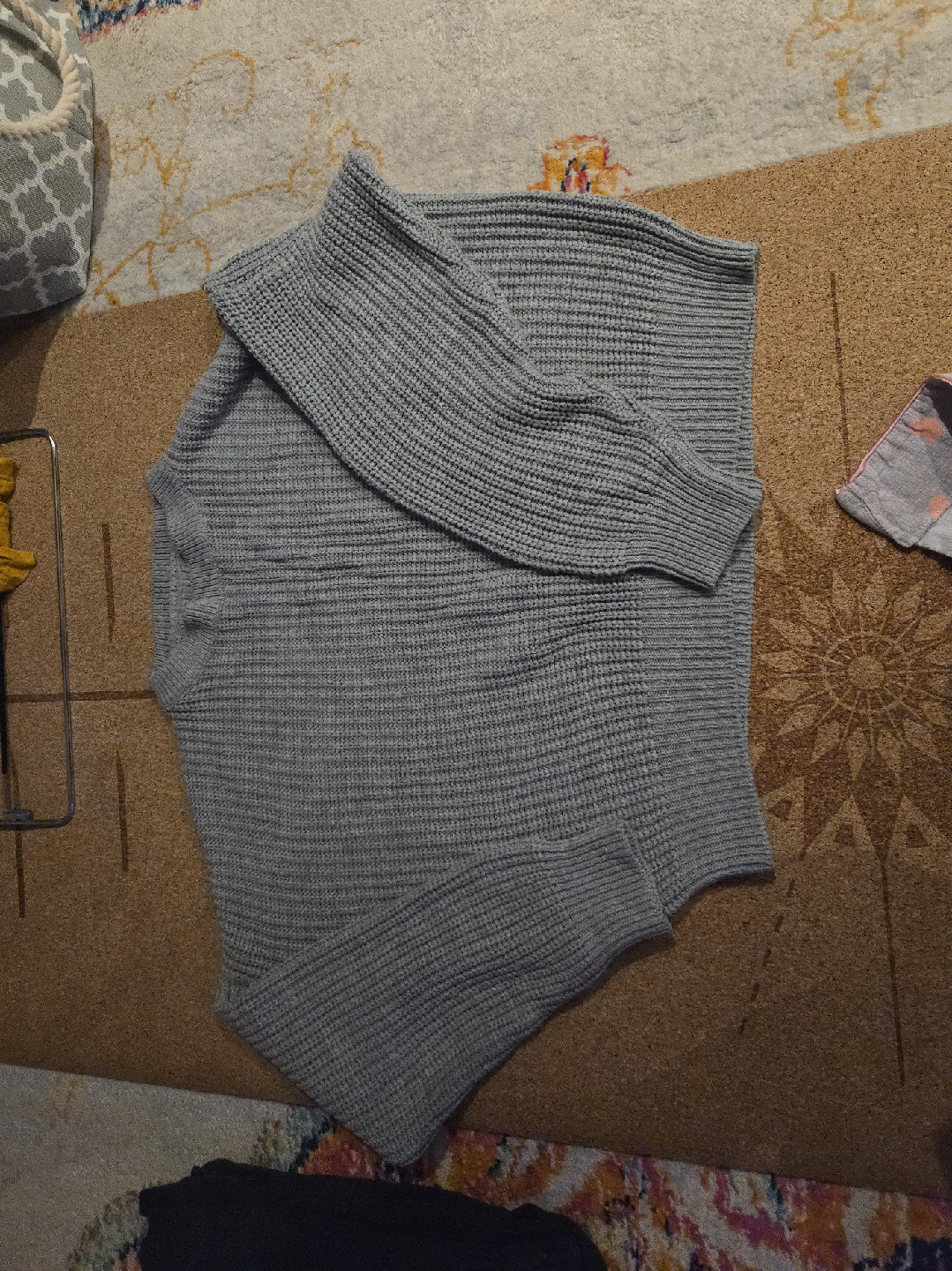 Grey Knit Sweater thumbnail