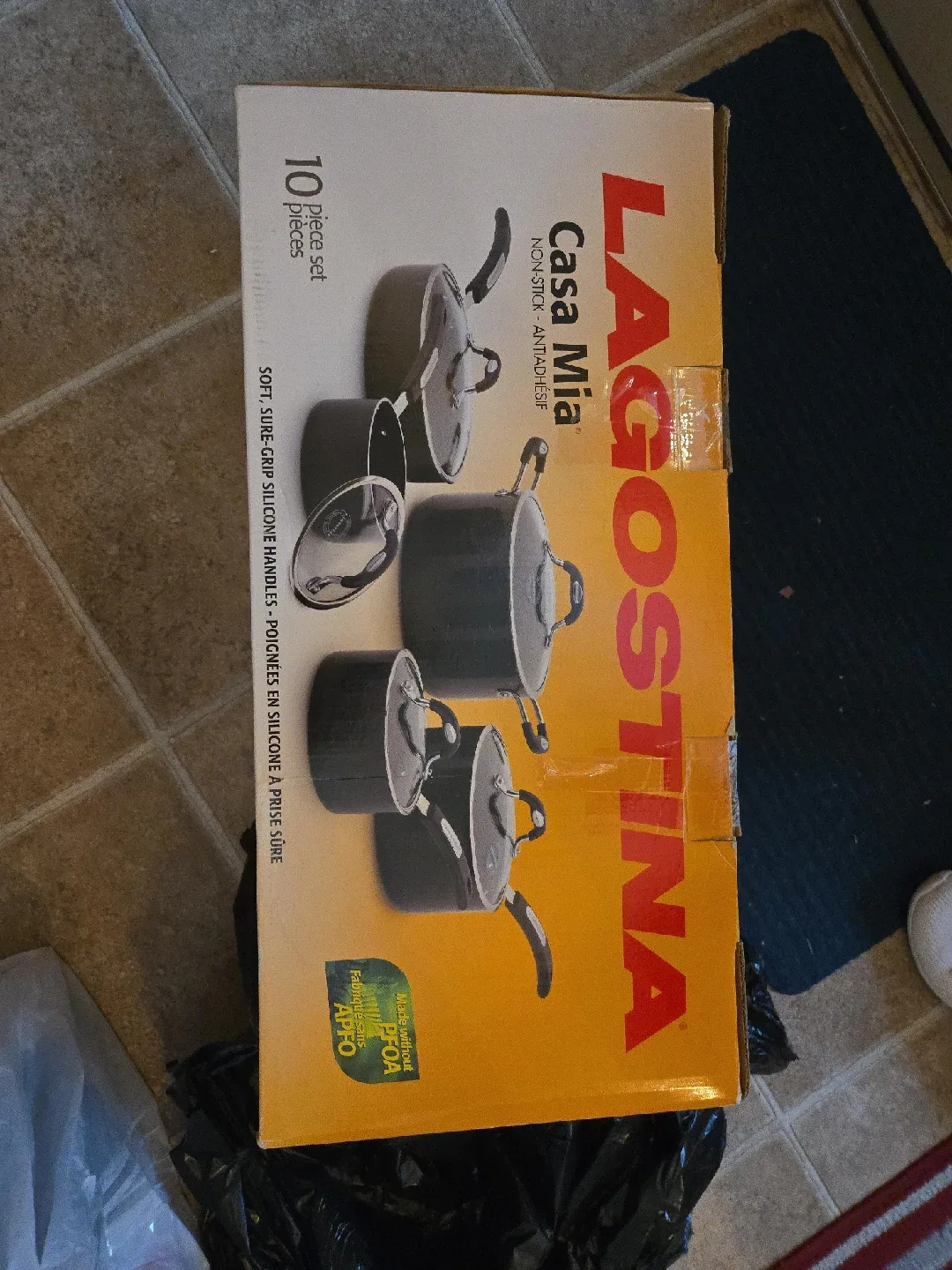 Lagostina Casa Mia 10-Piece Non-Stick Cookware Set