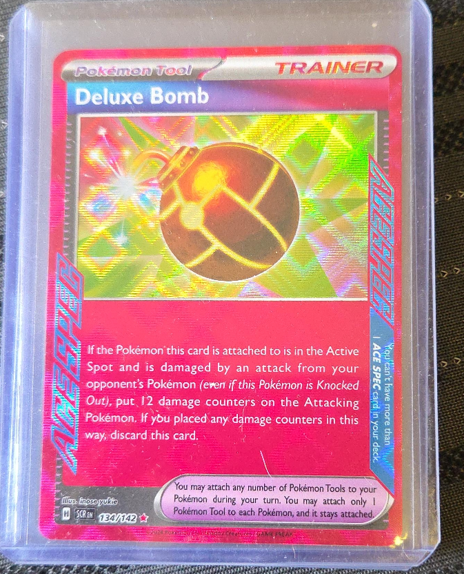Pokemon Trainer Deluxe Bomb Card thumbnail