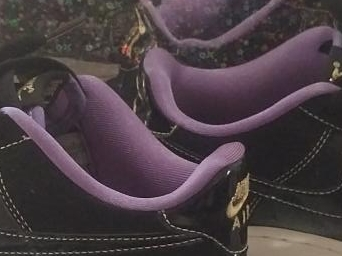 Nike Air Force 1 Low Black/Purple