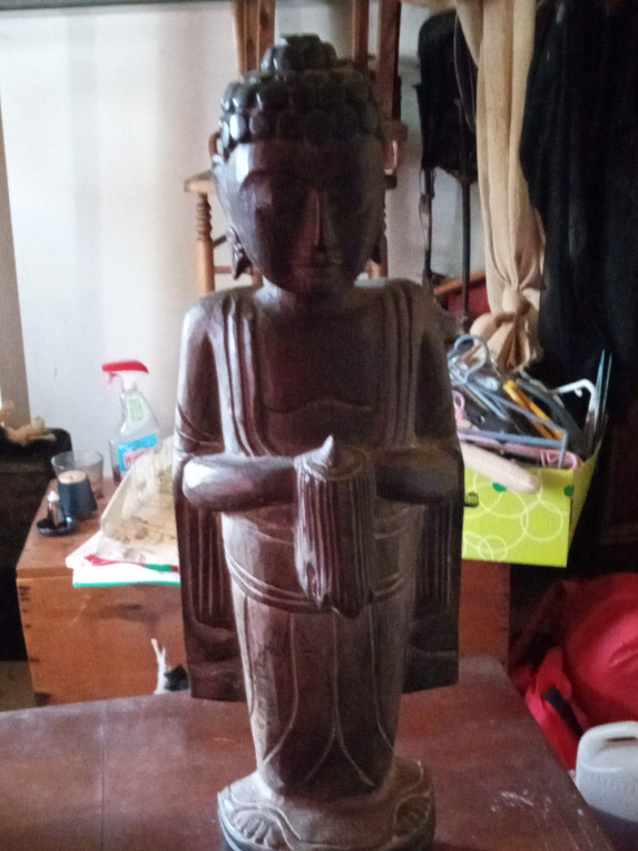 Wooden Buddha Statue image indicator(1)