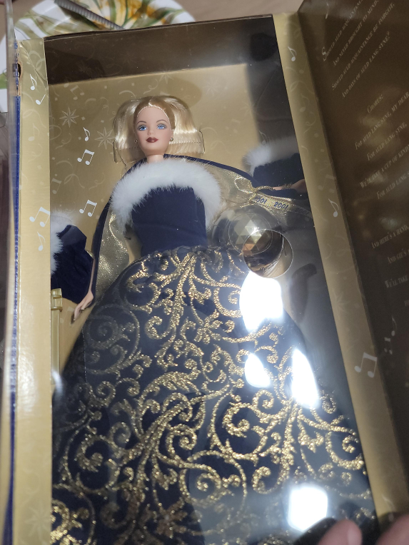 Ring in the New Year Barbie Doll - New in Box!