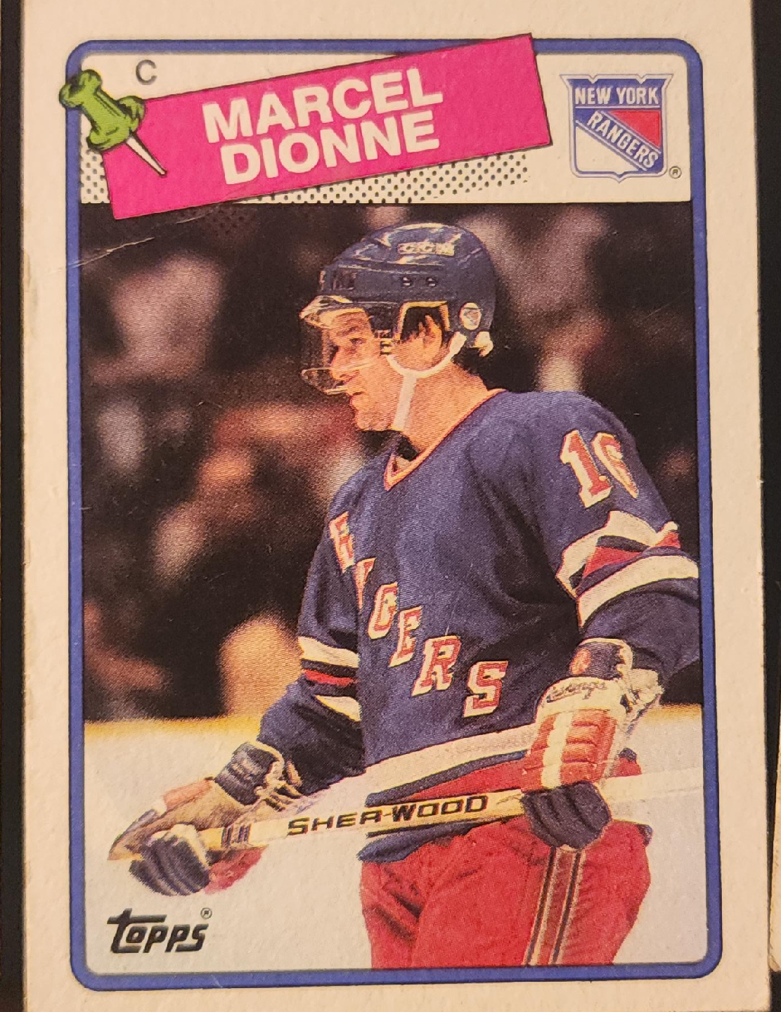 Marcel Dionne Topps Hockey Card image indicator(1)