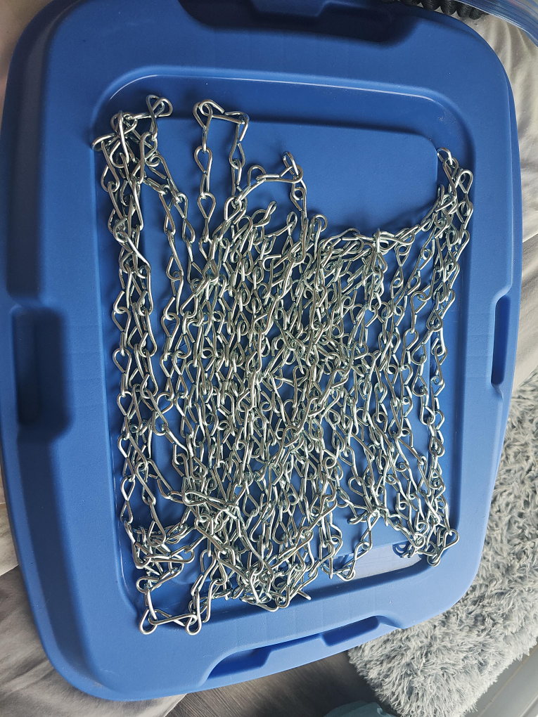 Metal Chain Lot 32 ft image indicator(1)