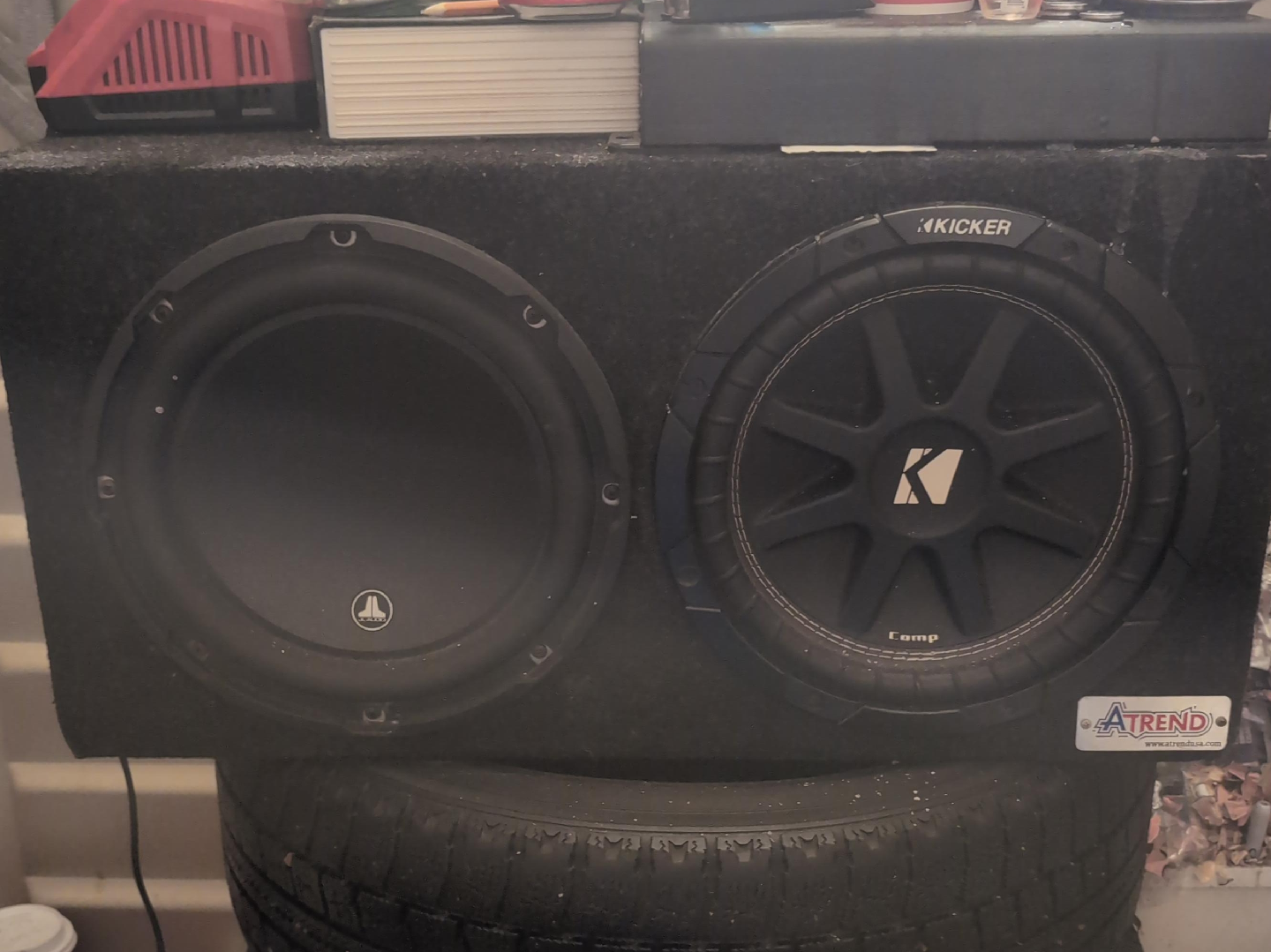 Kicker & JL Audio Subwoofer Box
