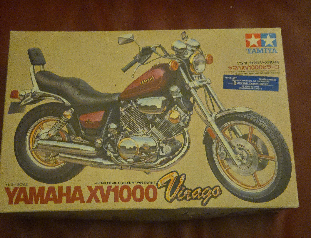 Tamiya 1/12 Yamaha XV1000 Virago Model Kit thumbnail