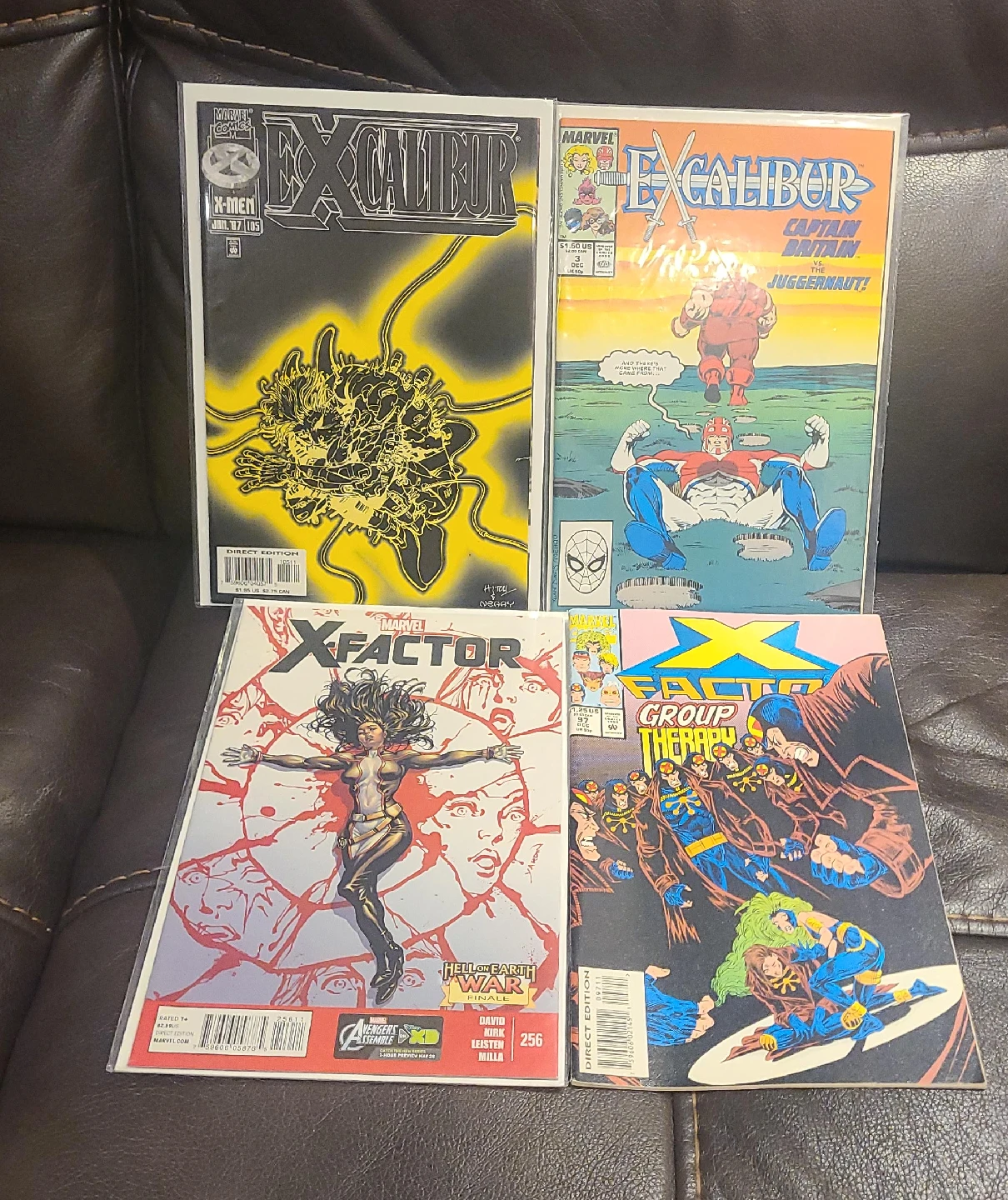 Excalibur #3 ,105 & X-Factor 96 and 256 thumbnail