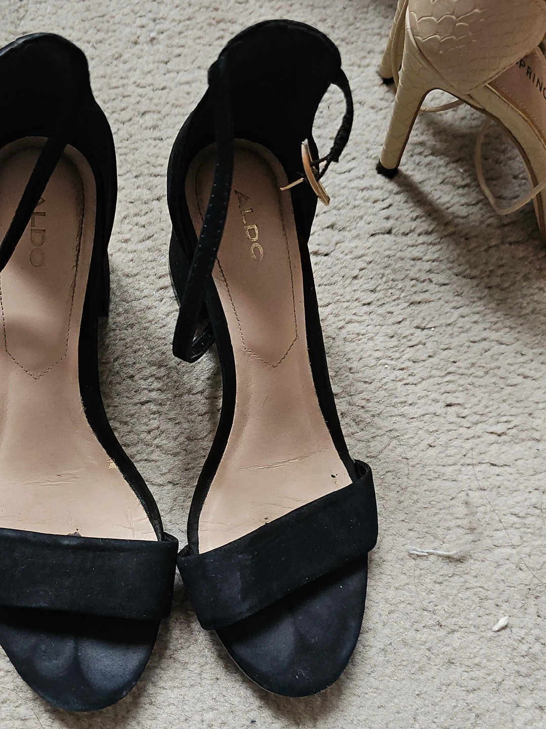 ALDO Black Heels, Size 7