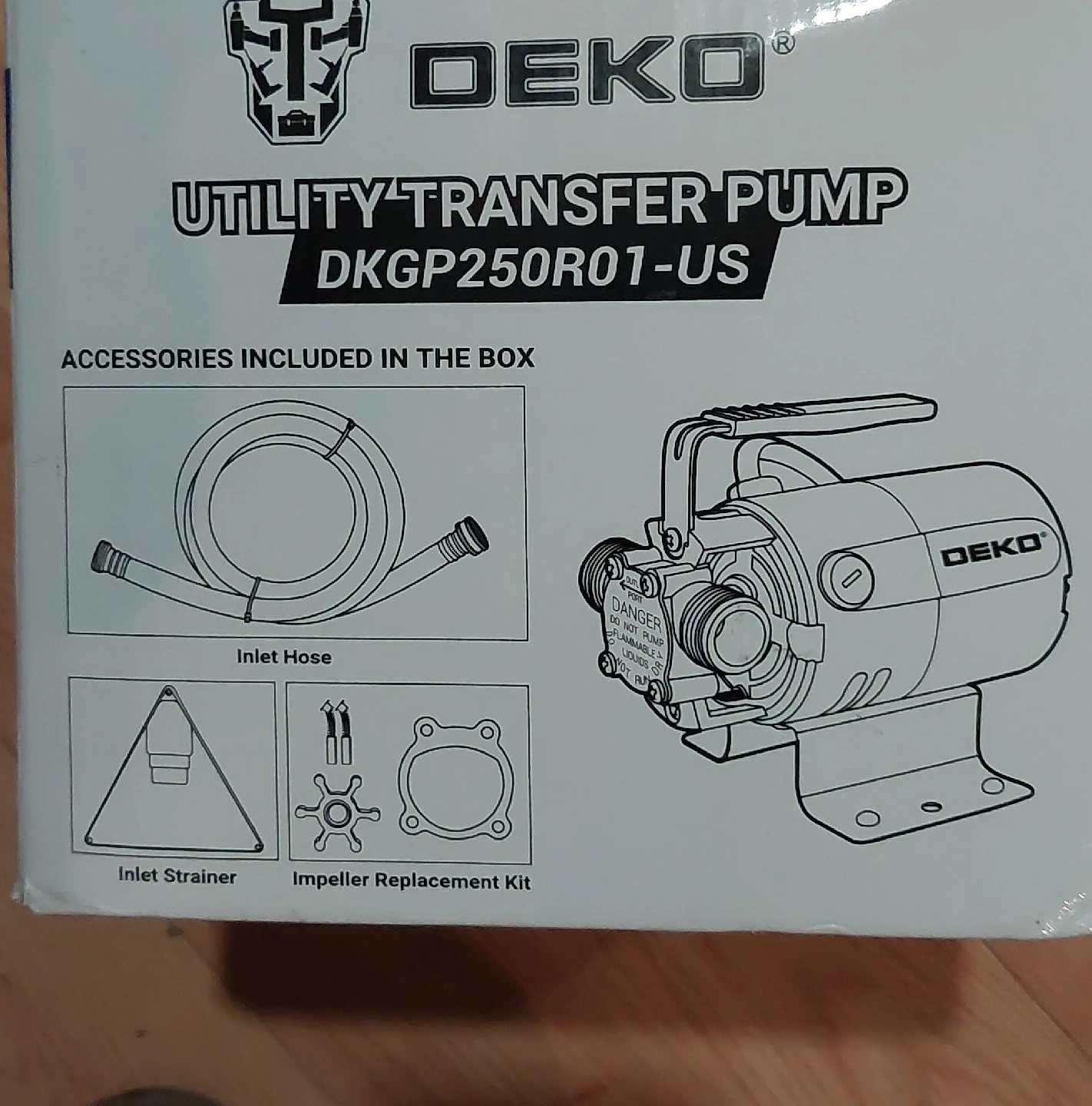 DEKO Utility Transfer Pump DKGP250R01-US thumbnail